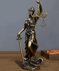 "Grécko" Socha Lady Justice "Réna" (22 cm)